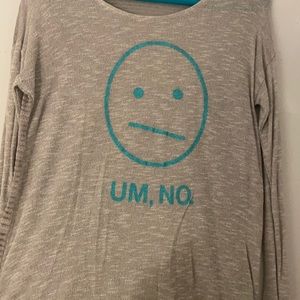 “Um, No” Sweater